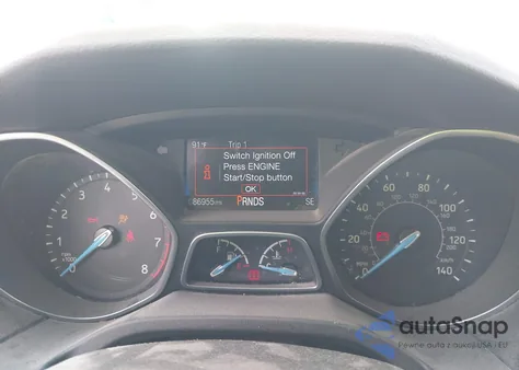 2016 Ford Focus Titanium из США, поврежденный, VIN 1FADP3N2XGL356169